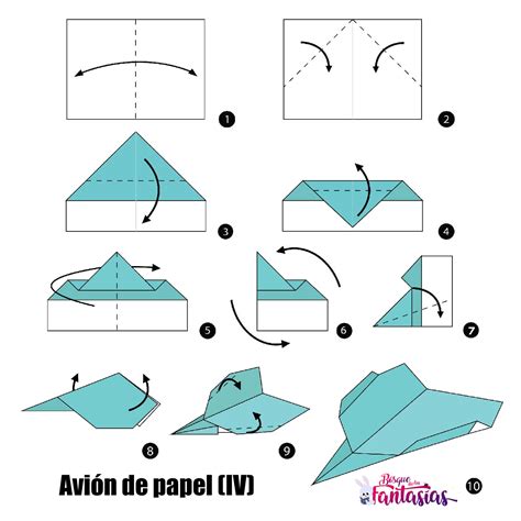 Cómo hacer AVIONES DE PAPEL: Fichas de papiroflexia para niños