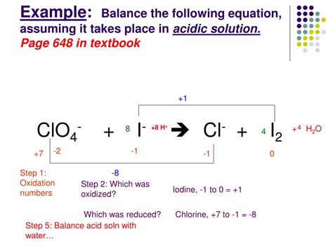 PPT - Balancing Redox Equations PowerPoint Presentation, free download ...