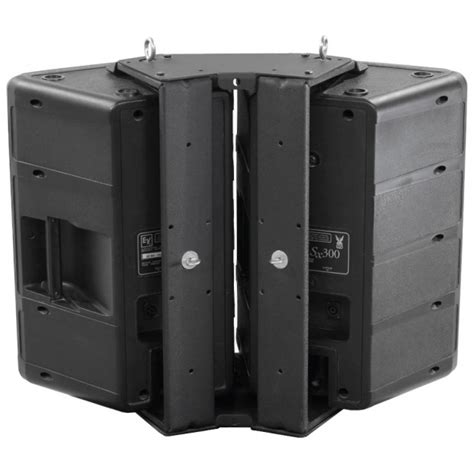 Gym Sound System with 6 EV Speakers, Bluetooth, Rolling Rack and Input ...