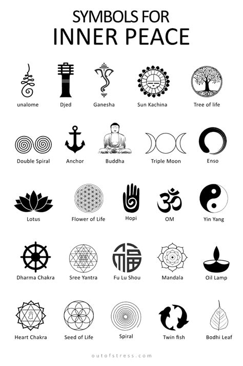 17 Symbols For Inner Peace And How to Use Them