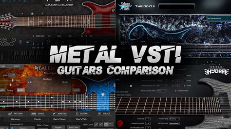 4 Metal VSTi Guitars Comparison - YouTube