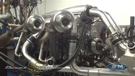 Devel Sixteen V16 5000HP Engine Dyno - YouTube