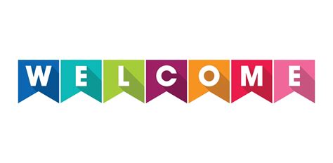 Colorful Welcome Design Template 10925778 Vector Art at Vecteezy