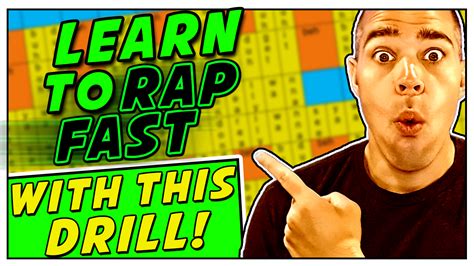 Learn How To Rap Fast With This One Practice Drill | Rap Flow Tutorial ...