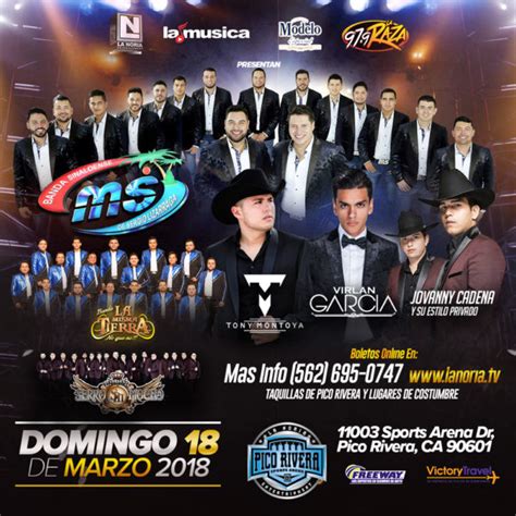 BANDA MS Tickets 03/18/18