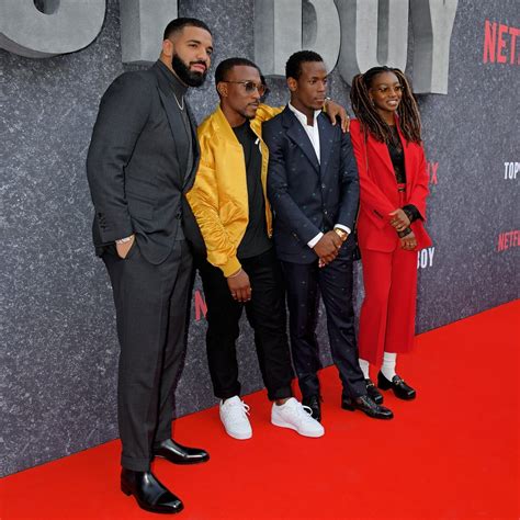 Drake and the Top Boy Cast at London Premiere 2019 - Photos | POPSUGAR ...