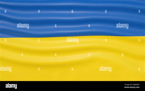 Ukraine flag waving Stock Photo - Alamy