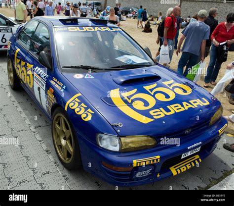 Colin McRae's 1995 Subaru Impreza 555 at Goodwood Festival of Speed ...