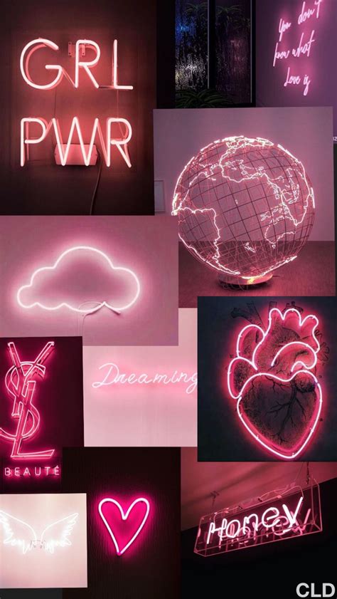 Pink Aesthetic Neon Wallpaper | Pink wallpaper iphone, Neon wallpaper ...