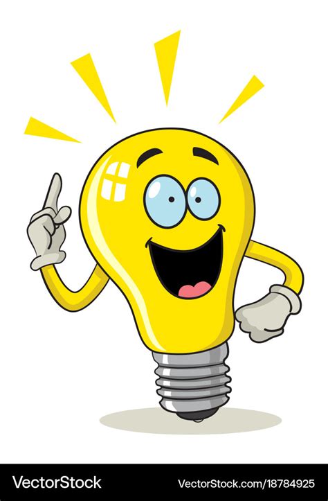 Light Bulb Cartoon Clipart