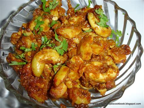 Delicious Indian Recipes and more from around the world!: Kaju curry ...