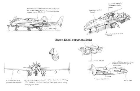 Concept design bomber-attack aircraft 01 by Baron-Engel on DeviantArt