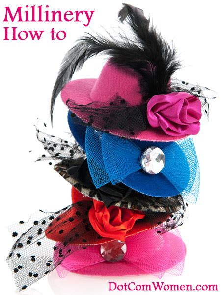 Millinery How to - Dot Com Women