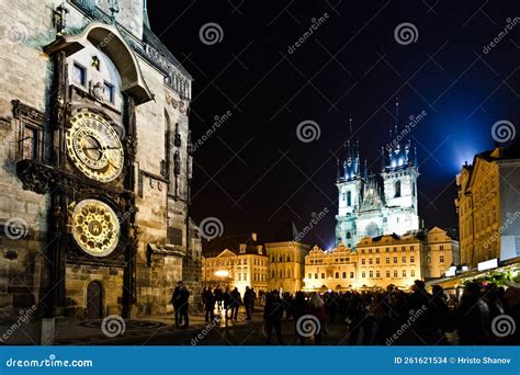 The Old Town Square in Prague City, Czech Republic Stock Photo - Image ...