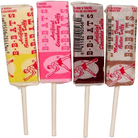 BB Bats Taffy Suckers | Old school candy, Old fashioned candy ...