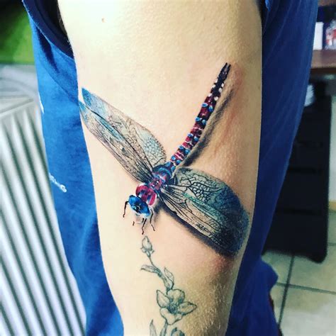 Realistic Dragonfly Tattoo Ideas - Design Talk