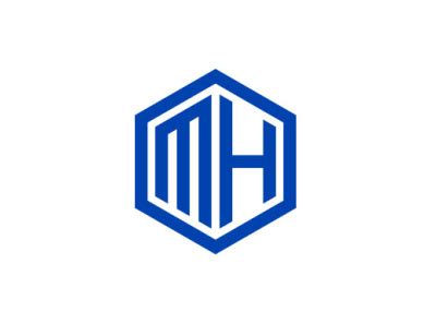 MH logo design vector by xcoolee on Dribbble