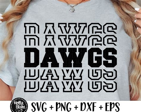 Dawgs SVG, Stacked Dawgs SVG, Dawgs Football, Dawgs Baseball, School ...