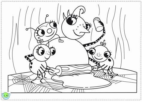 Miss Spider Coloring Pages - Coloring Home