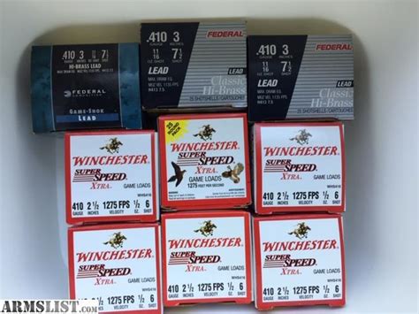 ARMSLIST - For Sale: 410 Shotgun Ammo