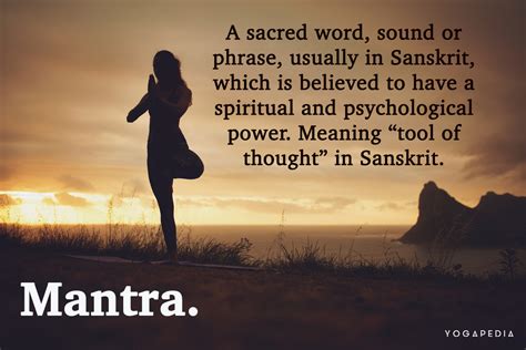 What is a Mantra? - Definition from Yogapedia | Yoga mantras, Yoga ...