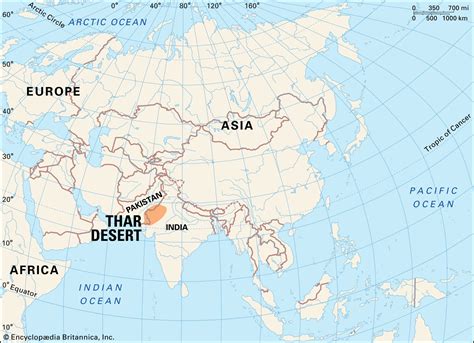 Thar Desert | Map, Climate, Vegetation, & Facts | Britannica