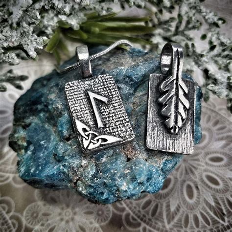 Laguz Rune Pendant – Abundance, Opportunity, Possibilities – Ancient ...