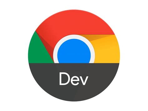 Google Chrome Dev Logo PNG vector in SVG, PDF, AI, CDR format