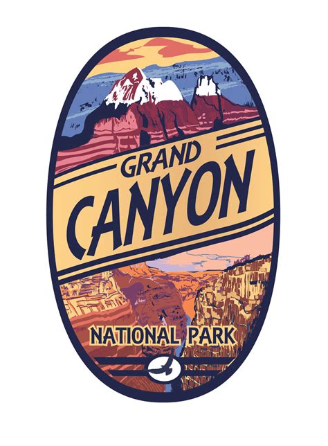 Colorful, Traditional, Tourism Logo Design for Grand Canyon National ...