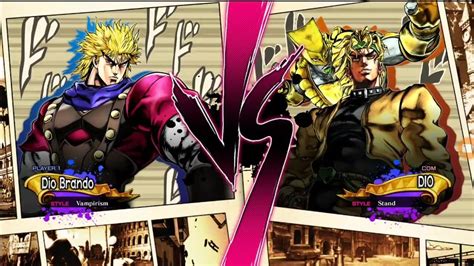 Jojo Bizarre Adventure All Star Battle R: Dio Part 1 Meets Dio Part 3 ...