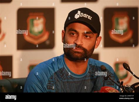 Bangladesh ODI Team Captain Tamim Iqbal Khan attends press conference ...