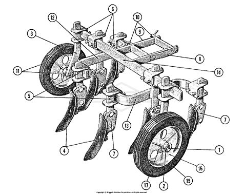 Simplicity 990022 - Front Mounted Cultivator Parts Diagram for ...