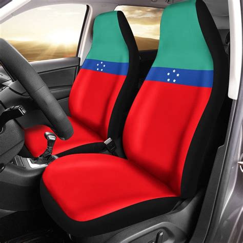 AIO Pride Ethiopia Flag Of The Sidama Region Car Seat Covers - AIO Pride