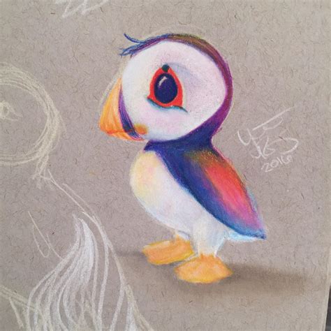 Puffin Drawing at PaintingValley.com | Explore collection of Puffin Drawing