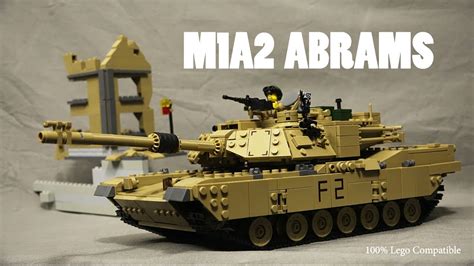 LEGO M1A2 Abrams Tank Battle Moc from Kazi - Review Military Brickarms ...