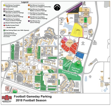 Asu Stadium Parking Map