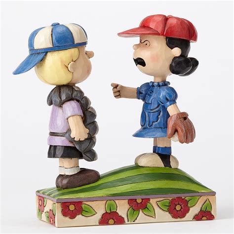 Jim Shore Baseball Schroeder and Lucy - Mound of Trouble Figurine ...