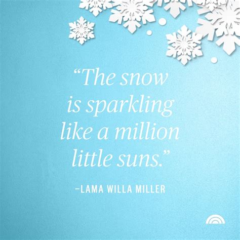 50 Best Snow Quotes for Instagram - Short and Funny Winter Snow Quotes