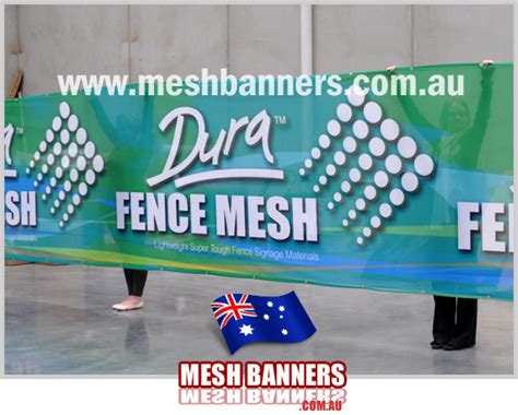 Temporary Fence MESH BANNERS and Shade Cloth Banner Signs