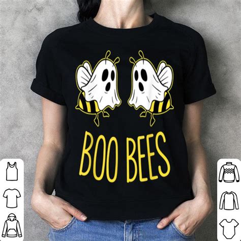 Official Boo Bees Funny Halloween Matching Couple Her Costume shirt ...