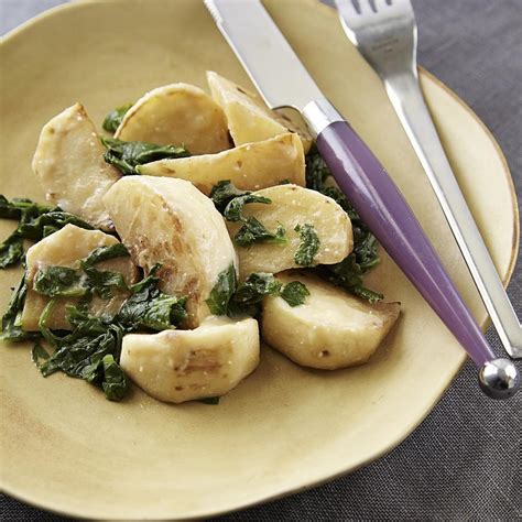 Miso-Butter Braised Turnips Recipe - EatingWell