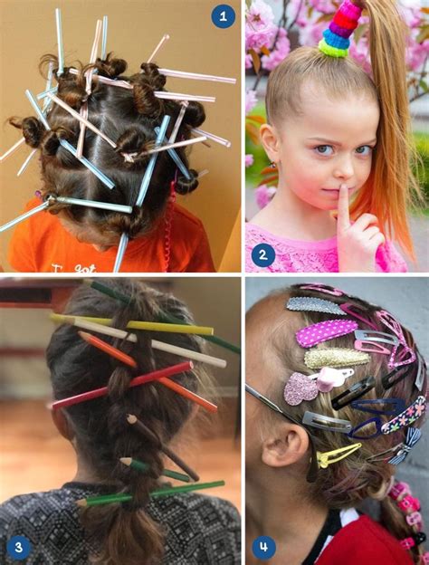 220+ Crazy Hair Day Ideas | Wacky School Hairstyles for Girls, Boys ...