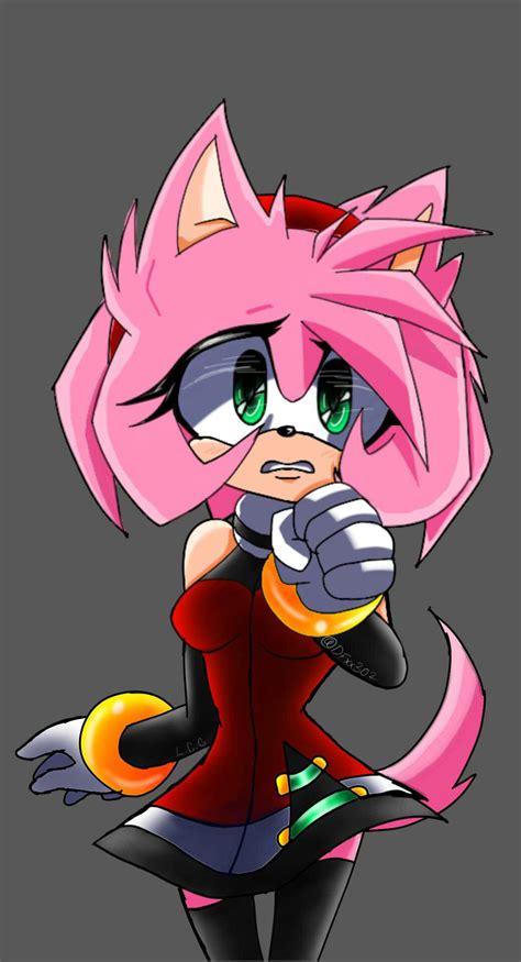 Amy Rose AU Simple clothing design | Sonic the Hedgehog! Amino