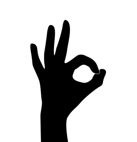 hand okay symbol vector 532536 Vector Art at Vecteezy