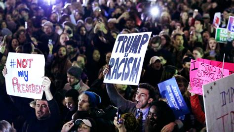 Watch live: Anti-Trump protests erupt across U.S.