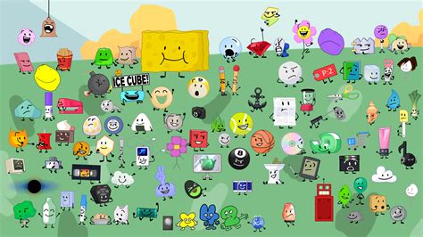 BFDI all characters BFB/TPOT asset only (Computer Screen) : u/Royale363