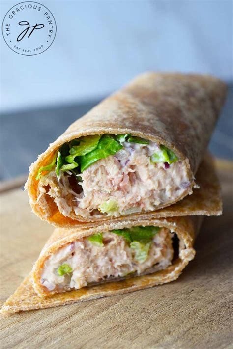 Simple Tuna Wrap Recipe | The Gracious Pantry