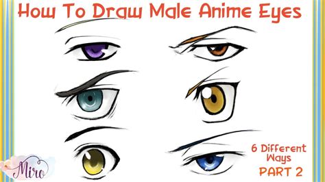 Get How To Draw Anime Eyes Boys Images - Anime Wallpaper HD