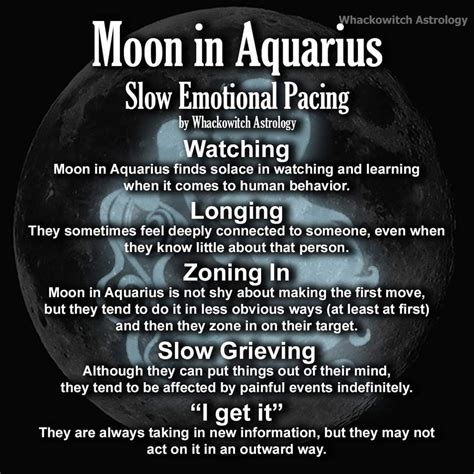 Moon in Aquarius | Moon in aquarius, Aquarius quotes, Aquarius moon sign