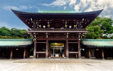 TOKYO - Dec 12: Meiji Jingu Shrine,Tokyo on 12th December 2014. Meiji ...